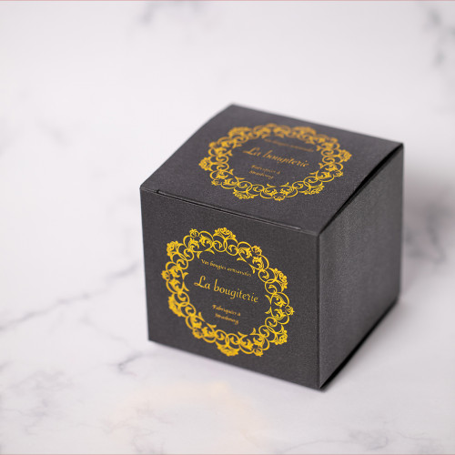 Bougie parfumée petite jarre 110g-30h senteur Sapin de Noël (pin et cèdre)  - Heart & Home